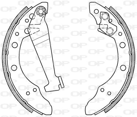 OPEN PARTS Jarrukenkäsarja BSA2014.00